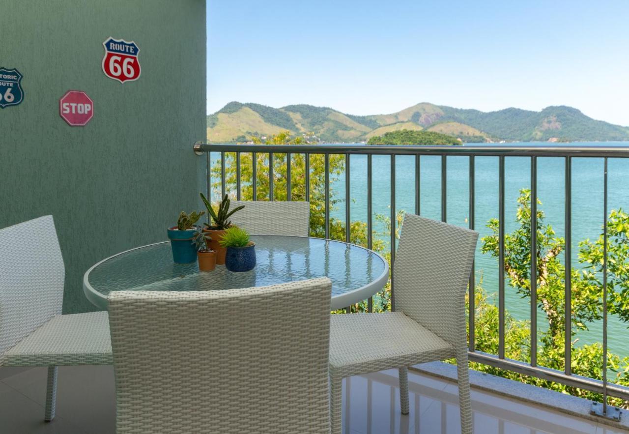 Conforto A Beira Mar! Apartamento Com Vista Para O Mar. Angra dos Reis Dış mekan fotoğraf
