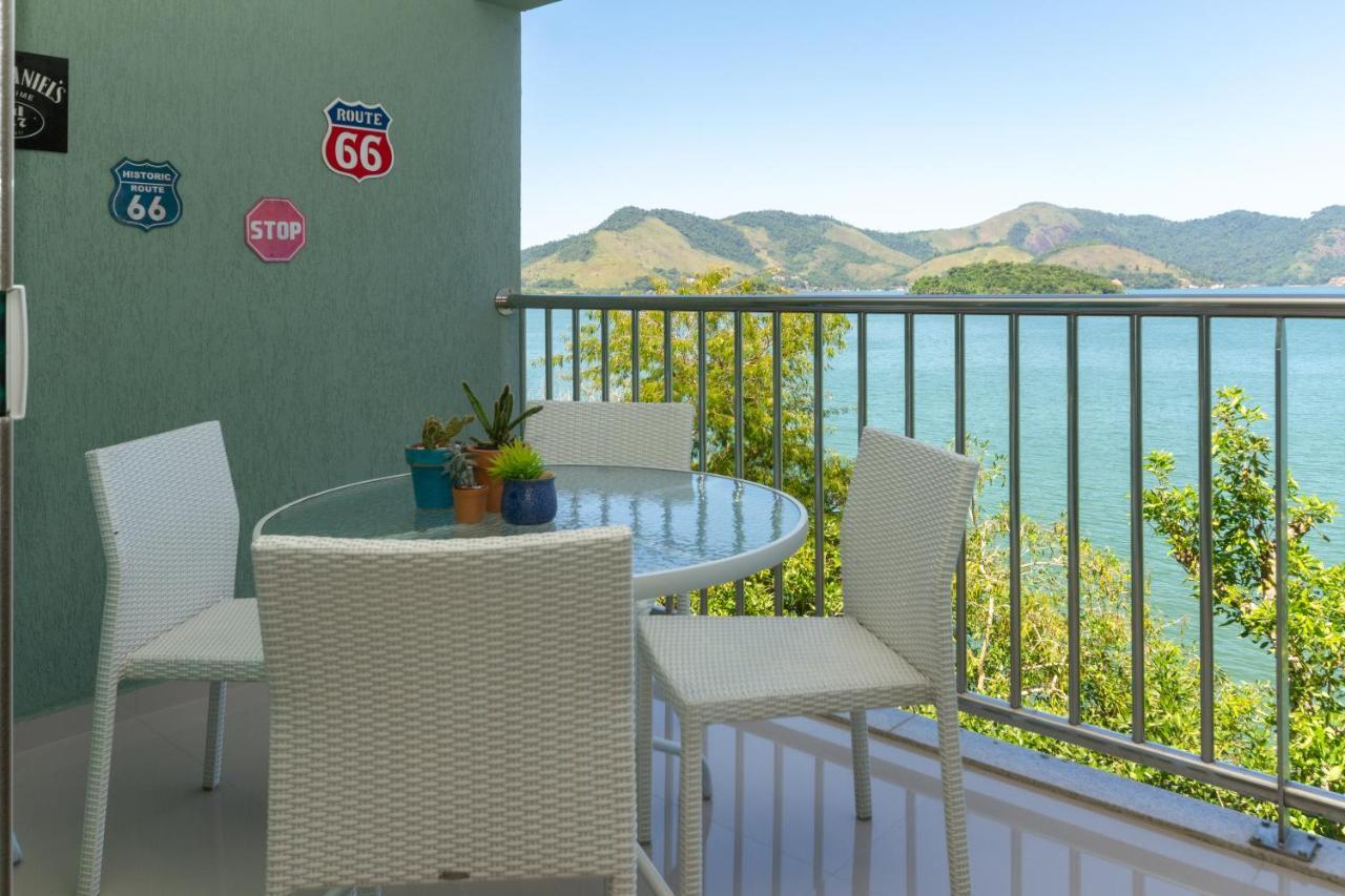 Conforto A Beira Mar! Apartamento Com Vista Para O Mar. Angra dos Reis Dış mekan fotoğraf